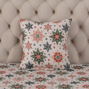Husa de perna din microfibra CHRISTMAS STAR 45x45 cm, colorat