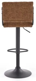 Scaun de bar 109x46 cm negru/maro