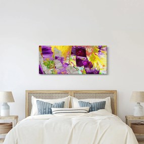 Tablou cu abstracție - pictura (120x50 cm)