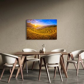 Tablou - Terasele de orez din Vietnam (90x60 cm)