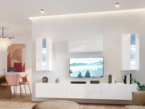 Mobilier living Berny 66 (alb + Alb lucios). 1087194
