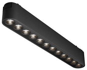 Modul LED, accesoriu pentru sina magnetica Radity, Points negru 12W 4000K