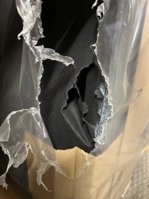 OFERTA Canapea de colt gri SMART COSARO, reversibila + 2 perne CADOU II. calitate