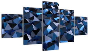 Tablou cu abstracție (125x70 cm), în 40 de alte dimensiuni noi