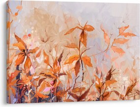 Tablou - Flori pictate (70x50 cm)