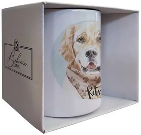 Bohemia Gifts Cană ceramică - Retriever, 350 ml
