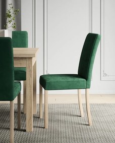 Scaun tapitat, RODOS 81, ADRK Furniture (Culoare: Craft Gold)