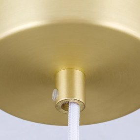 Lustra LED dimabila, Pendul metalic GOURMET White