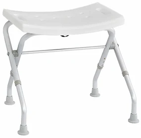 SAPHO A0050301 Scaun pliant pentru persoane cuhandicap, alb