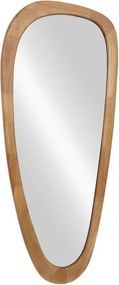 Oglinda de perete cu rama din lemn ORGANIC 120cm stejar