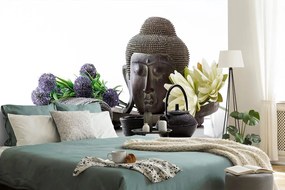 Tapet autoadeziv natura moartă wellness cu Buddha
