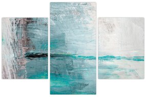 Tablou - pictură abstractă în ulei (90x60 cm)