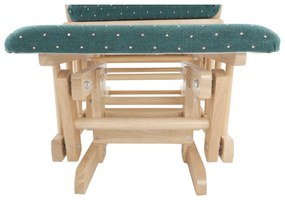 Fotoliu relaxant, material lemn de fag verde, RELAX GLIDER 87107
