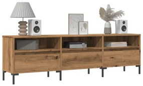 vidaXL Comodă TV, stejar artizanal, 150x30x44,5 cm, lemn prelucrat