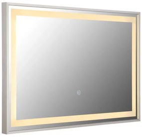 Oglindă LED dimabilă cu funcție de retroiluminare Globo 84036 RIVAS LED/10W/230V 60x40 cm