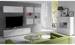 Mobilier living Calabria C6 (Alb) (fără iluminat). 1051609