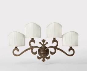 Aplica de perete stil clasic italian din alama Giglio