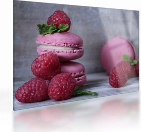 Tablou pe sticlă cu macarooni (70x50 cm)