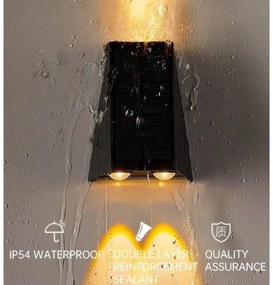 Aplică LED solară cu senzor Immax 08490L LED/2W/5V IP54