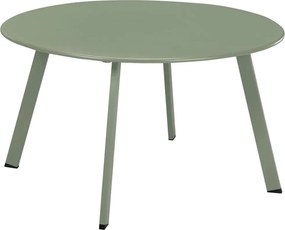 ProGarden Măsuță de capăt, verde mat, 70x40 cm