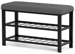 Pantofar Atentos (negru + gri). 1120300