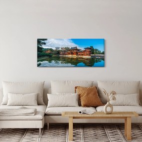 Tablou - Templul Byodo-in, Japonia (120x50 cm)