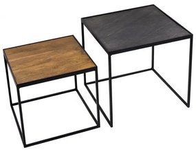 Set de 2 masute design modern Fire/ Earth