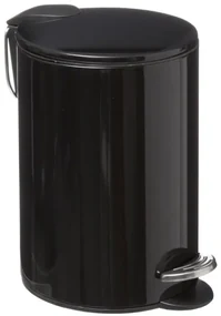 Cos gunoi Jaune Black, metalic, 3 litri, 17 x 25 cm