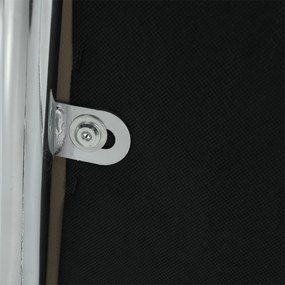 Scaun bucătărie, material textil maro/piele ecologică bej/crom, SALOMA NEW