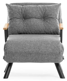 Fotoliu Sando Single Gri deschis