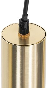 Lampă modernă suspendată din alamă cu 5 lumini - Jeana