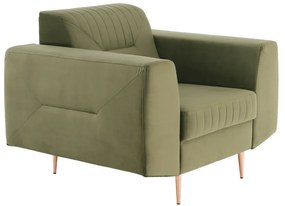 Fotoliu, verde/miere, LEXUS