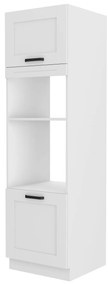 Dulap de bucătărie pentru alimente Lucid 60 DPM 210 2F (alb + alb). 1041044