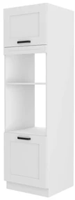 Dulap de bucătărie pentru alimente Lucid 60 DPM 210 2F (alb + alb). 1041044