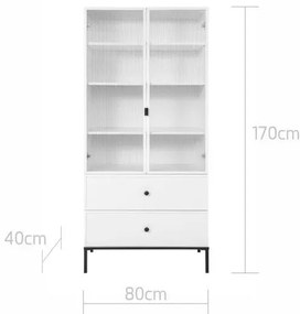 Biblioteca Lumi H170 cm