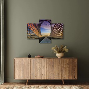 Tablou - Pod cu arhitectură modernă (90x60 cm)