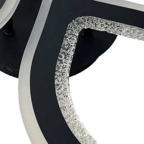 Lustră LED dimabilă aplicată LED/95W/230V 3000-6500K + telecomandă