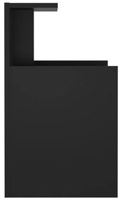 Noptiera, negru, 40x35x60 cm, PAL 1, Negru