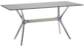 MASA POLIPROPILENA MALIBU - 160 cm / 80 cm - FUME