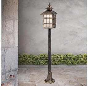 Lampă de exterior Orion AL 11-1117/1 KIKO 1xE27/11W/230V IP44 bronz/patină