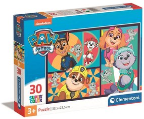 Patrula Cățelușilor Shapes Puzzle Clementoni 30 de piese