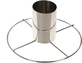 Suport pui la bere pentru grătar, inox, cu tavă colectoare, pentru BBQ și cuptor