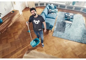 Set găleată și mop pentru podea LEIFHEIT Twist Disc Mop Ergo