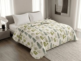 Cuvertura de pat SCANDI NATURE, verde Dimensiune: 220 x 240 cm