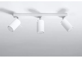 Lampă spot RING 3 3xGU10/40W/230V alb