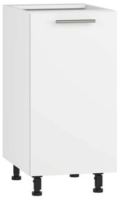 Dulap de jos Vento D-40/82, alb mat