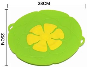 Capac din silicon pentru cratiță - verde