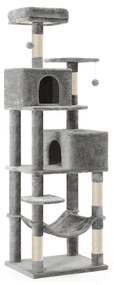 Feandrea Copac pentru pisici OSKAR, 60x49x191cm, gri