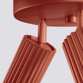 Spot Sollux SL.1639 KARBON 3xGU10/10W/230V roșu