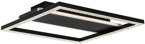 Plafoniera LED design geometric Donya 33x33cm
